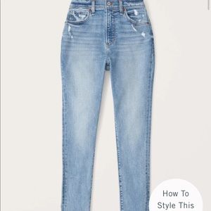 Curve Love High Rise Super Skinny Ankle Jeans